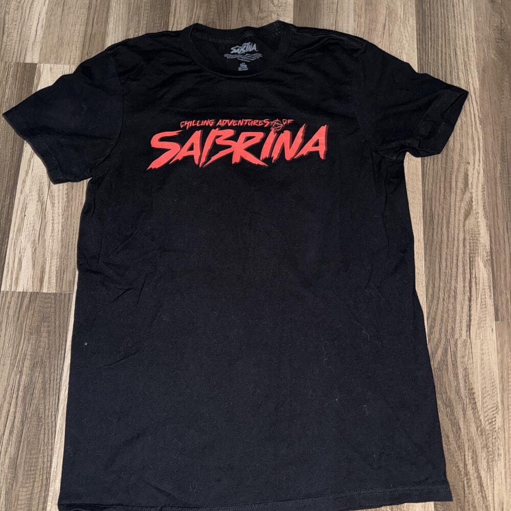 Women’s Chilling Adventure Of Sabrina T-Shirt Medium 19x27 Black